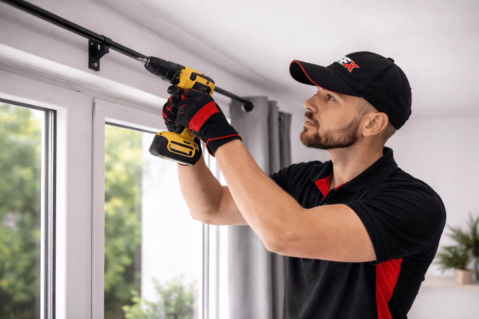 Gordijnrails monteren Zoetermeer